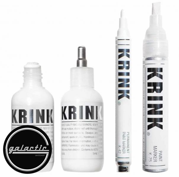 Krink K-42/K-60/K-66/K-75 White Paint Marker Box Set – Galactic G Skateshop